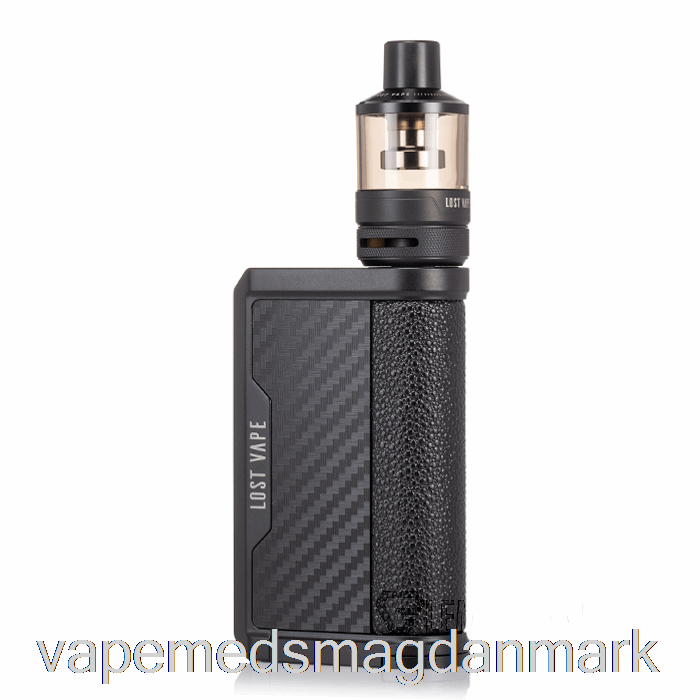 Engangs Vape Danmark Lost Vape Centaurus Q200 Startsæt [podtank] Sort Kulfiber